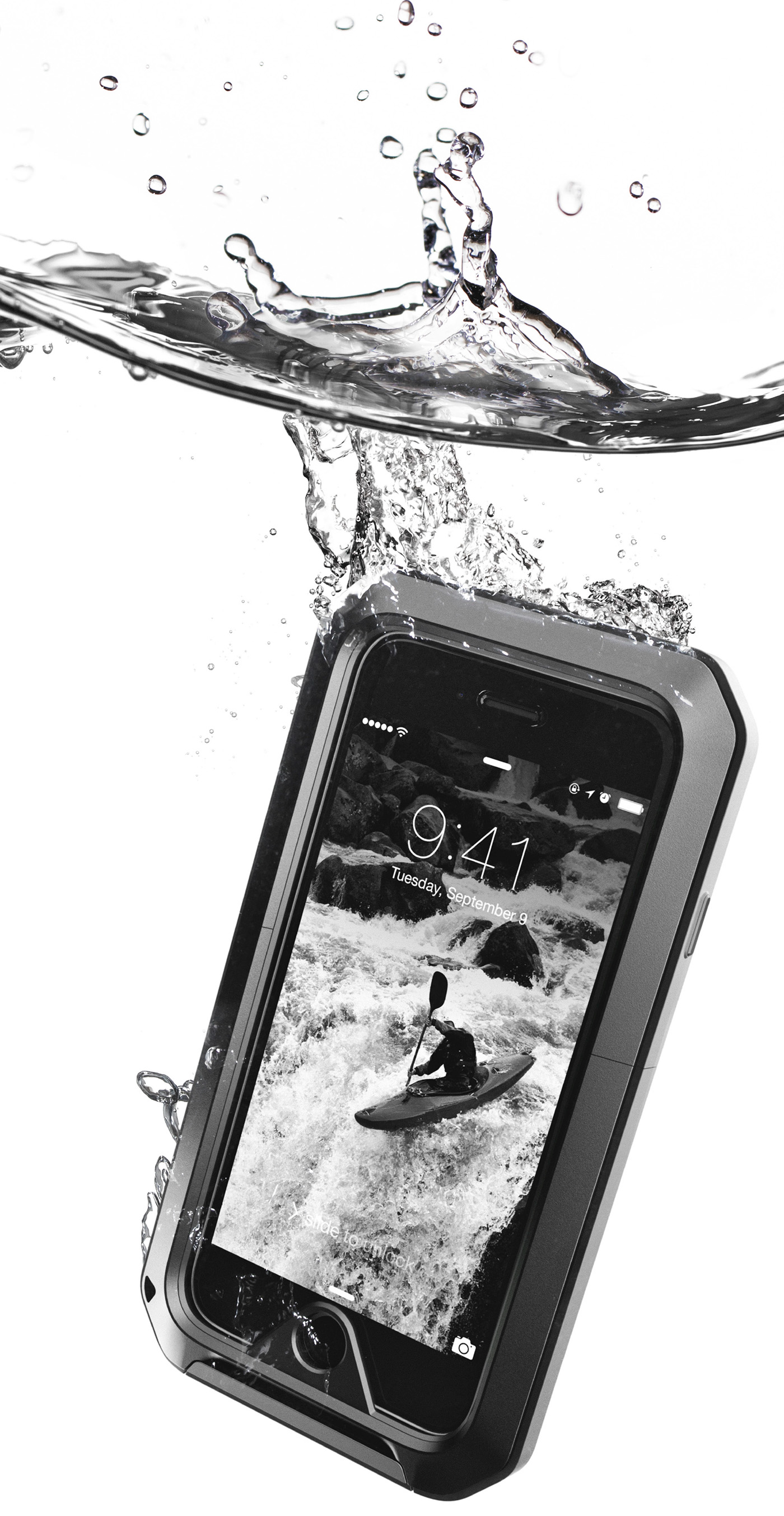 Apple mobile phone shell，waterproof，Fall prevention，ultimate，lunatik，industrial design，